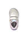SNEAKERS BAMBINA - GEOX ARGENTO-LILLA - B6561C 0AJAS 5