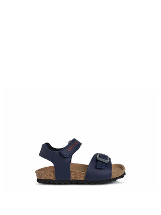 SANDALO BAMBINO - GEOX NAVY-ROSSO - B922QA 000BC