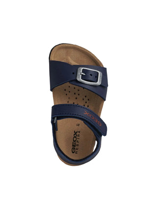 SANDALO BAMBINO - GEOX NAVY-ROSSO - B922QA 000BC 5