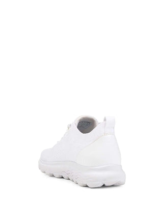SNEAKERS DONNA - GEOX BIANCO - SPHERICA - D15NUA 0006K 3