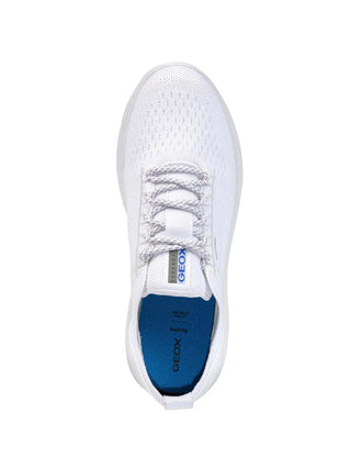 SNEAKERS DONNA - GEOX BIANCO - SPHERICA - D15NUA 0006K 5