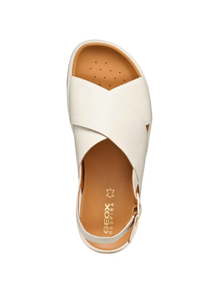 SANDALO DONNA - GEOX BIANCO - D45SZE 00085 5