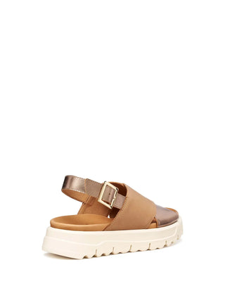 SANDALO DONNA - GEOX BEIGE - D45SZE 043CF 4