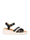 SANDALO DONNA - GEOX NERO - D550EG 05411 1