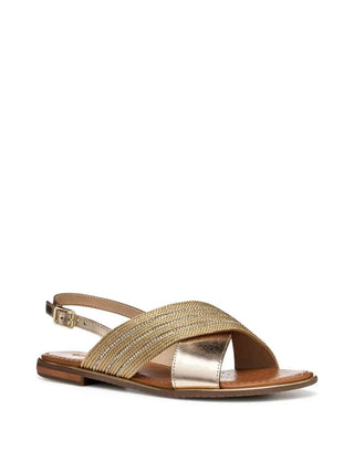 SANDALO DONNA - GEOX ORO - D55DQE 02JN0 2