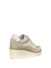 SNEAKERS DONNA - GEOX BEIGE-TAUPE - D55RAB 05422 4