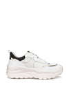 SNEAKERS DONNA - GEOX BIANCO-ORO - D651FB 09BBN 1