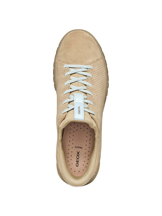 SNEAKERS DONNA - GEOX CREMA - D657SC 022BC 5