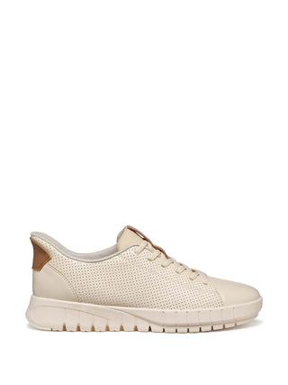 SNEAKERS DONNA - GEOX BEIGE - D657SC 09BBC