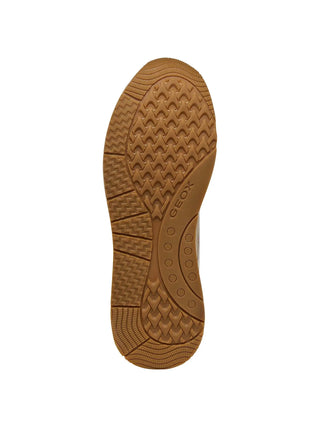 SNEAKERS DONNA - GEOX BEIGE-ORO - D65NQB 054AC 6