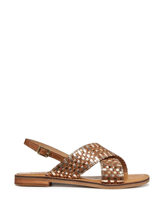 SANDALO DONNA - GEOX CAMEL - D65YMN 0KFKY