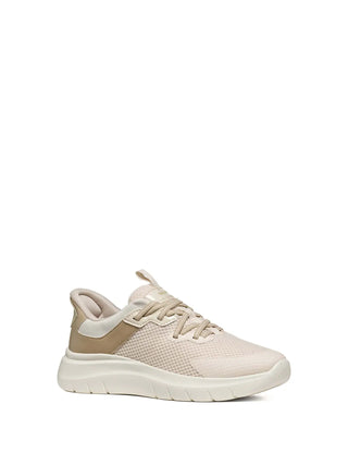 SNEAKERS DONNA - GEOX CREMA - D670JB 01402 2