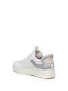 SNEAKERS DONNA - GEOX BIANCO-ARGENTO - D670JB 014AJ 3
