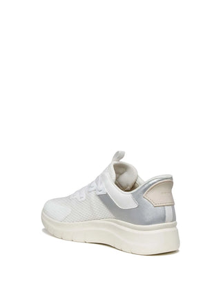 SNEAKERS DONNA - GEOX BIANCO-ARGENTO - D670JB 014AJ 3