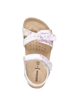 SANDALO RAGAZZA - GEOX ROSA - J028MC 00004 5