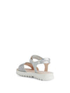 SANDALO RAGAZZA - GEOX ARGENTO - J256EB 0NFEW 3