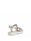 SANDALO RAGAZZA - GEOX ARGENTO - J256EB 0NFEW 4