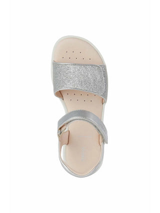 SANDALO RAGAZZA - GEOX ARGENTO - J256EB 0NFEW 5