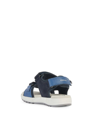 SANDALO RAGAZZO - GEOX NAVY-BLU - J35AVA 01520 3