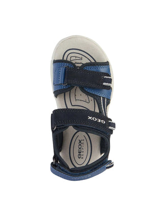 SANDALO RAGAZZO - GEOX NAVY-BLU - J35AVA 01520 5