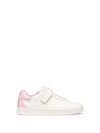 SNEAKERS RAGAZZA - GEOX BIANCO-ROSA - J36LRA 054BJ 1