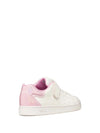 SNEAKERS RAGAZZA - GEOX BIANCO-ROSA - J36LRA 054BJ 4