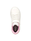 SNEAKERS RAGAZZA - GEOX BIANCO-ROSA - J36LRA 054BJ 5