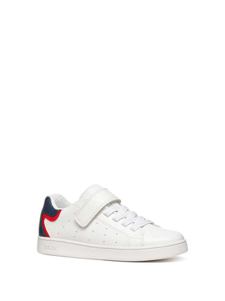 SNEAKERS RAGAZZO - GEOX BIANCO-BLU - J36LSA 000BC 2
