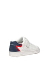 SNEAKERS RAGAZZO - GEOX BIANCO-BLU - J36LSA 000BC 4