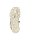 SANDALO RAGAZZA - GEOX BIANCO-MULTI - J458ZD 000BC 6
