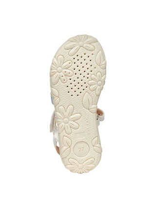 SANDALO RAGAZZA - GEOX BIANCO-MULTI - J458ZD 000BC 6