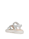 SANDALO RAGAZZA - GEOX BIANCO - J45DBI 000BC 3
