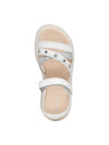 SANDALO RAGAZZA - GEOX BIANCO - J45DBI 000BC 5