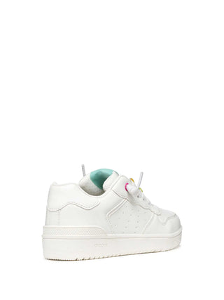 SNEAKERS RAGAZZO - GEOX BIANCO-MULTI - J45HXD 000BC 4