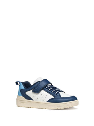 SNEAKERS RAGAZZO - GEOX BIANCO-NAVY - J45LQA 000BC 2