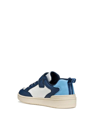 SNEAKERS RAGAZZO - GEOX BIANCO-NAVY - J45LQA 000BC 3