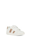 SNEAKERS RAGAZZA - GEOX BIANCO-ROSA - J45LRA 000BC 2