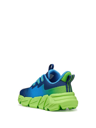 SNEAKERS RAGAZZO - GEOX BLU-VERDE - J46N1A 02A9J 3