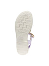 SANDALO RAGAZZA - GEOX BIANCO-LILLA - J5235D 000BC 6