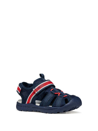 RAGNETTO RAGAZZO - GEOX NAVY-ROSSO - J555XA 01454 2