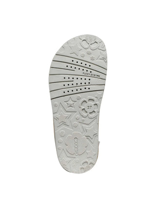 SANDALO RAGAZZA - GEOX BIANCO-ARGENTO - J55EAE 0BCEW 6