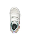 SNEAKERS RAGAZZA - GEOX BIANCO-MULTI - J55HPA 014BU 5