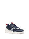 SNEAKERS RAGAZZO - GEOX NAVY-ROSSO - J55MQB 01454 2