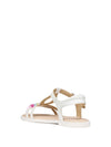 SANDALO RAGAZZA - GEOX BIANCO - J6535H 000BC 3