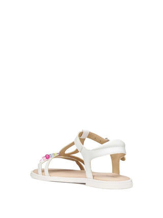 SANDALO RAGAZZA - GEOX BIANCO - J6535H 000BC 3