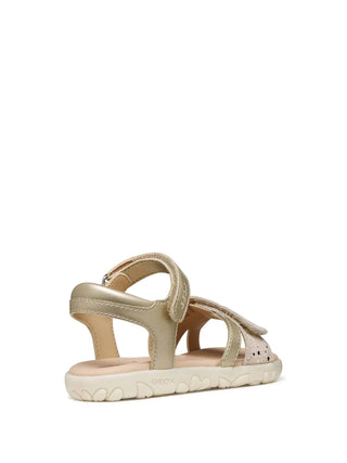 SANDALO RAGAZZA - GEOX ORO - J658ZC 0NF07 4