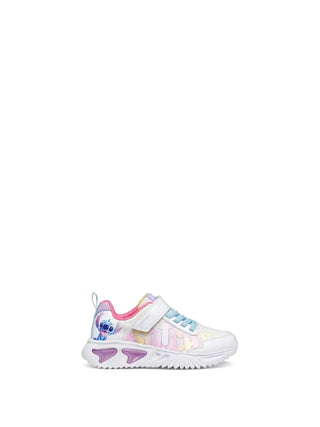 SNEAKERS RAGAZZA - GEOX BIANCO-MULTI - J65E9B 0AN02