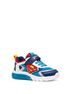 SNEAKERS RAGAZZO - GEOX BLU-ROSSO - J65LBB 01454 2