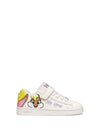 SNEAKERS RAGAZZA - GEOX BIANCO-GIALLO - J65LRH 05411 1