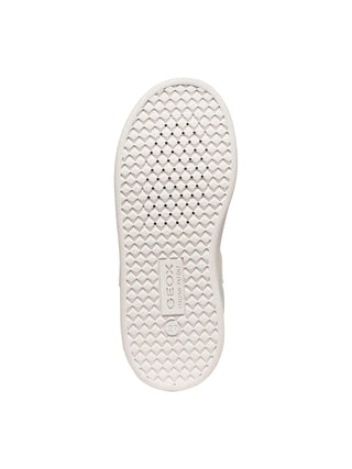SNEAKERS RAGAZZA - GEOX BIANCO-NERO - J65LSE 054FU 6
